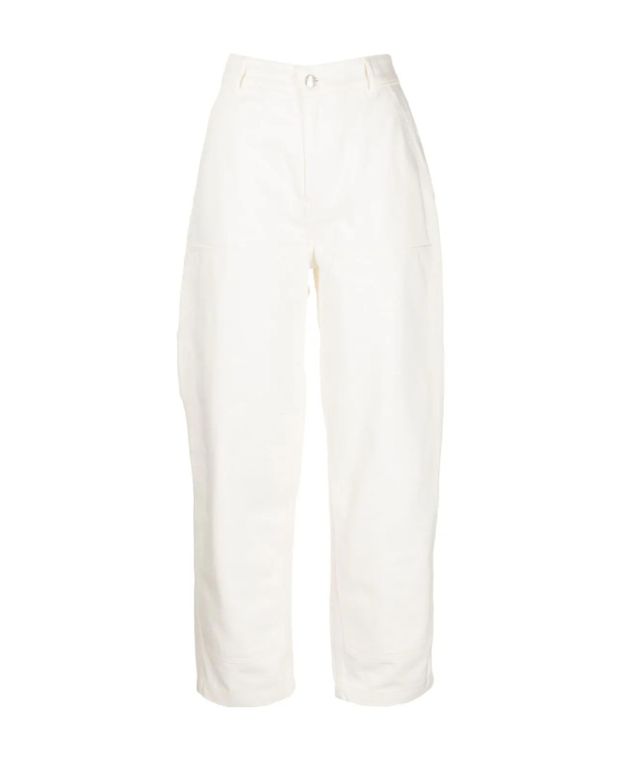 MAISON KITSUNÉ BELT RING DENIM TROUSERS