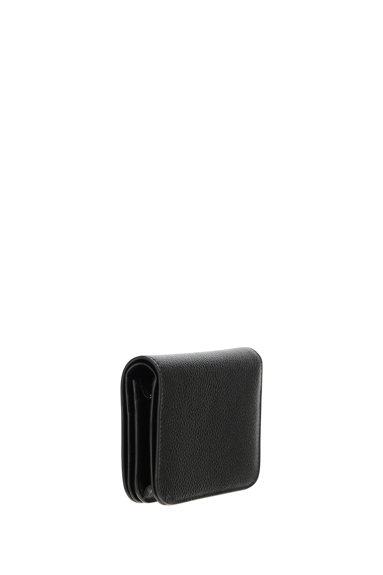 Balenciaga Logo Print Cardholder In Black