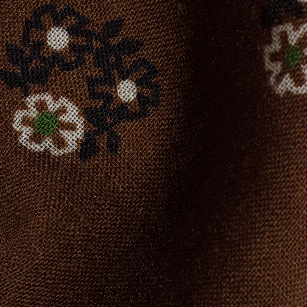 Miu Miu Printed Wool And Cashmere Scarf In Multi