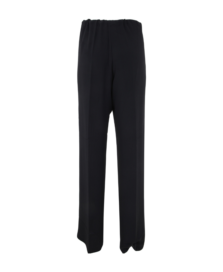 Dries Van Noten Drawstring Waist Casual Trousers In Black