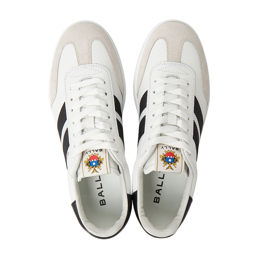 Bally Lace-up Sneakers In White