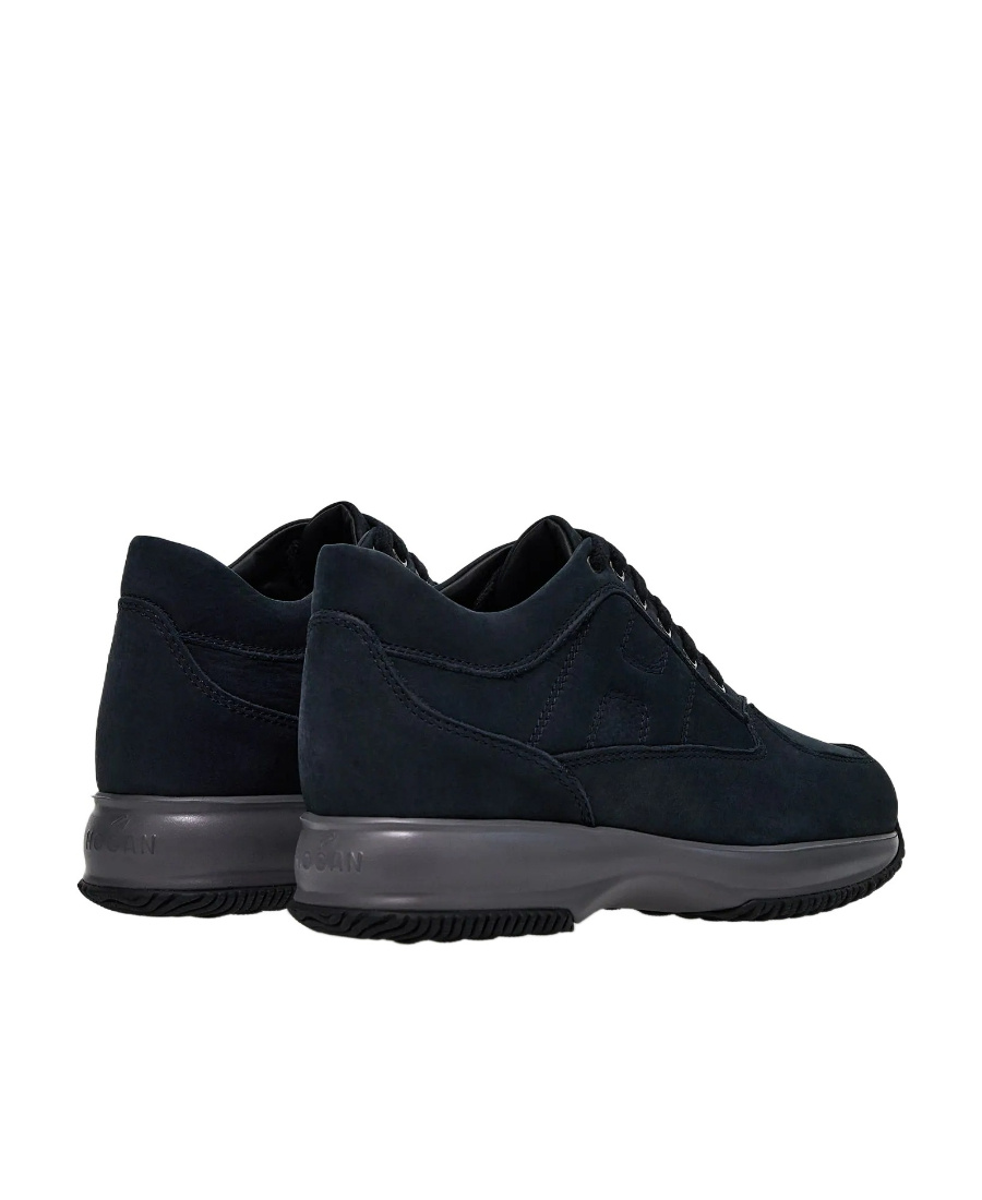 Hogan Interactive Low-top Sneakers In Black