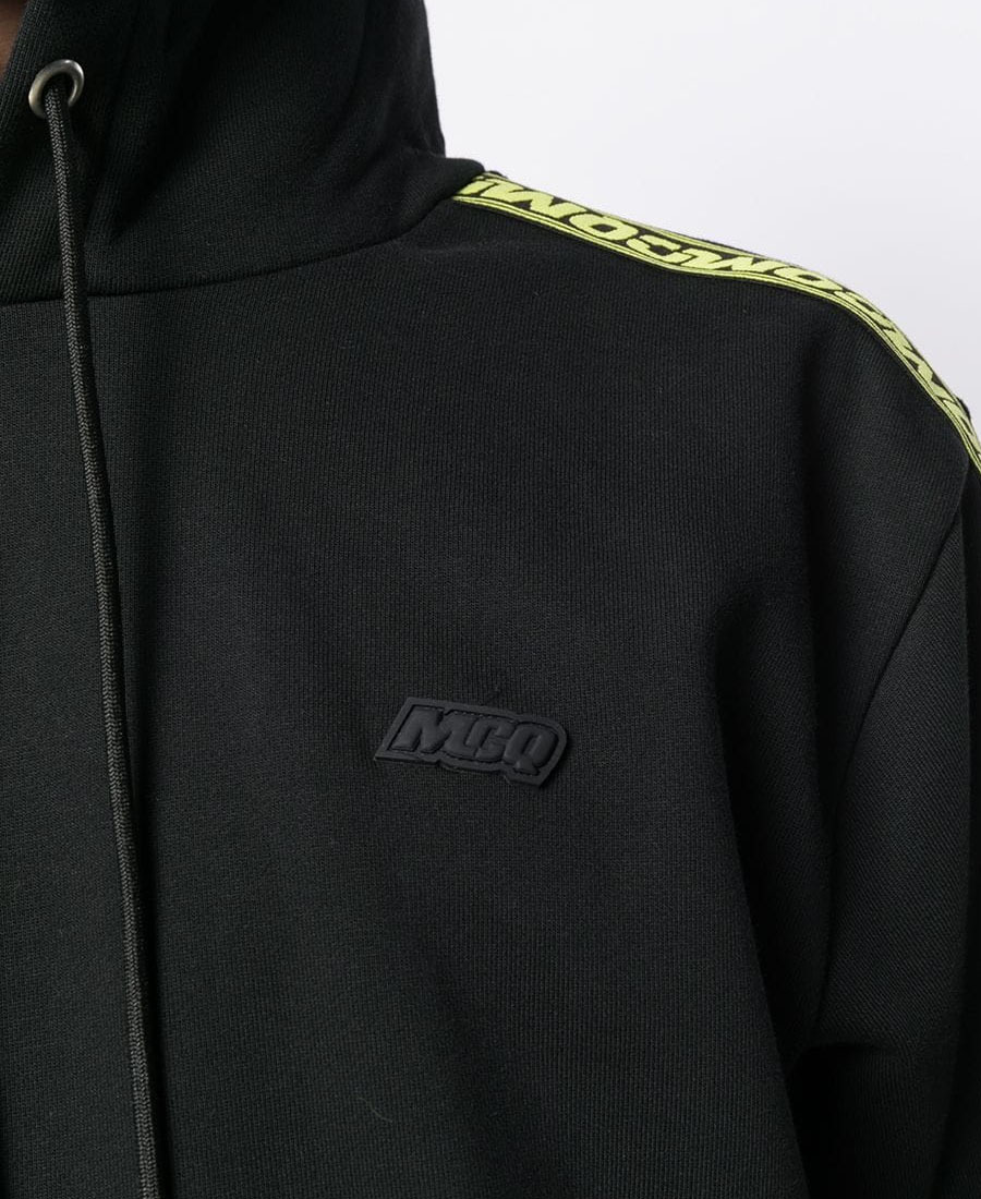 Mcq By Alexander Mcqueen Logo Hoodie In Black