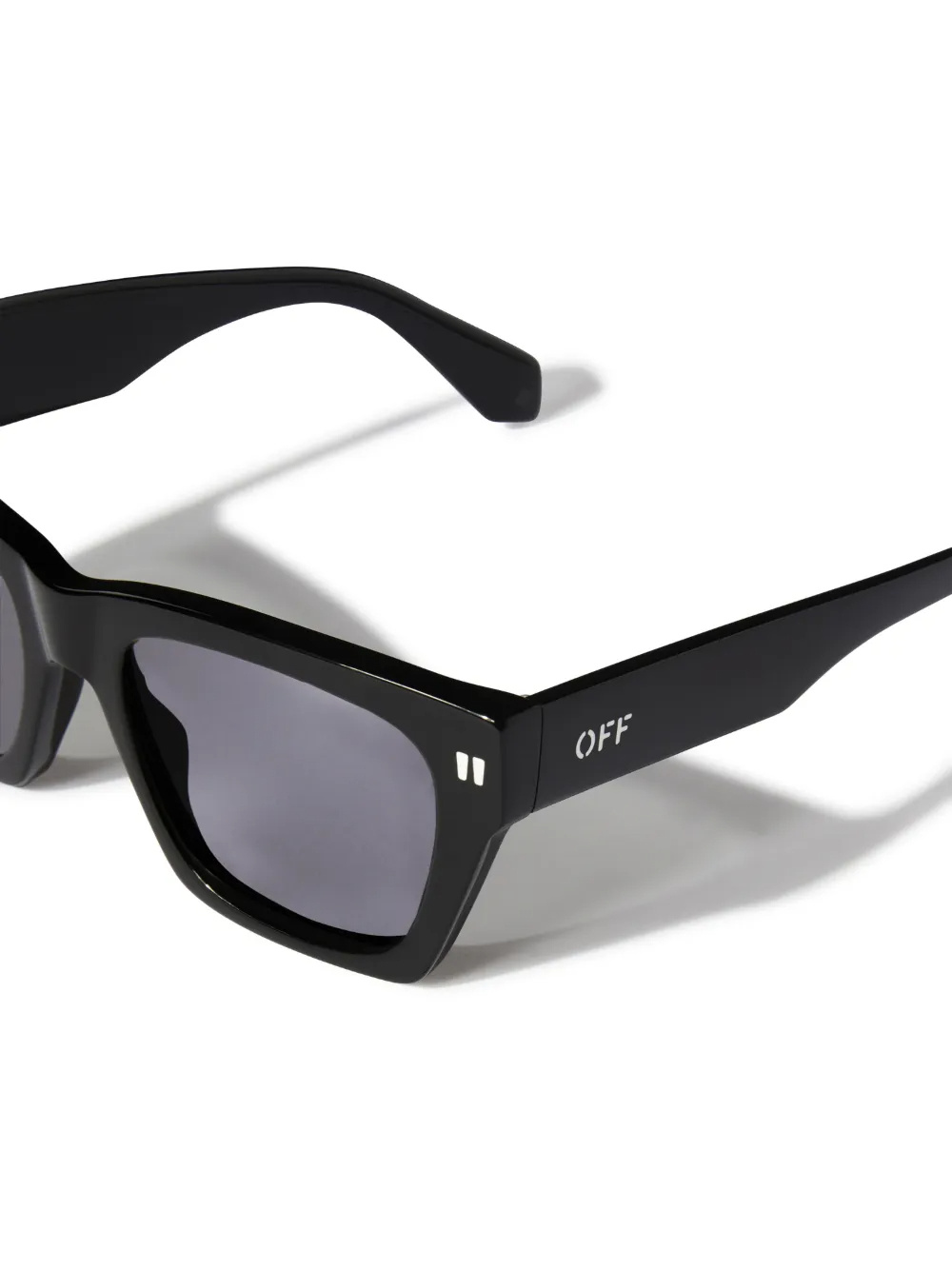 Off-white Full Frame Sunglasses In Black