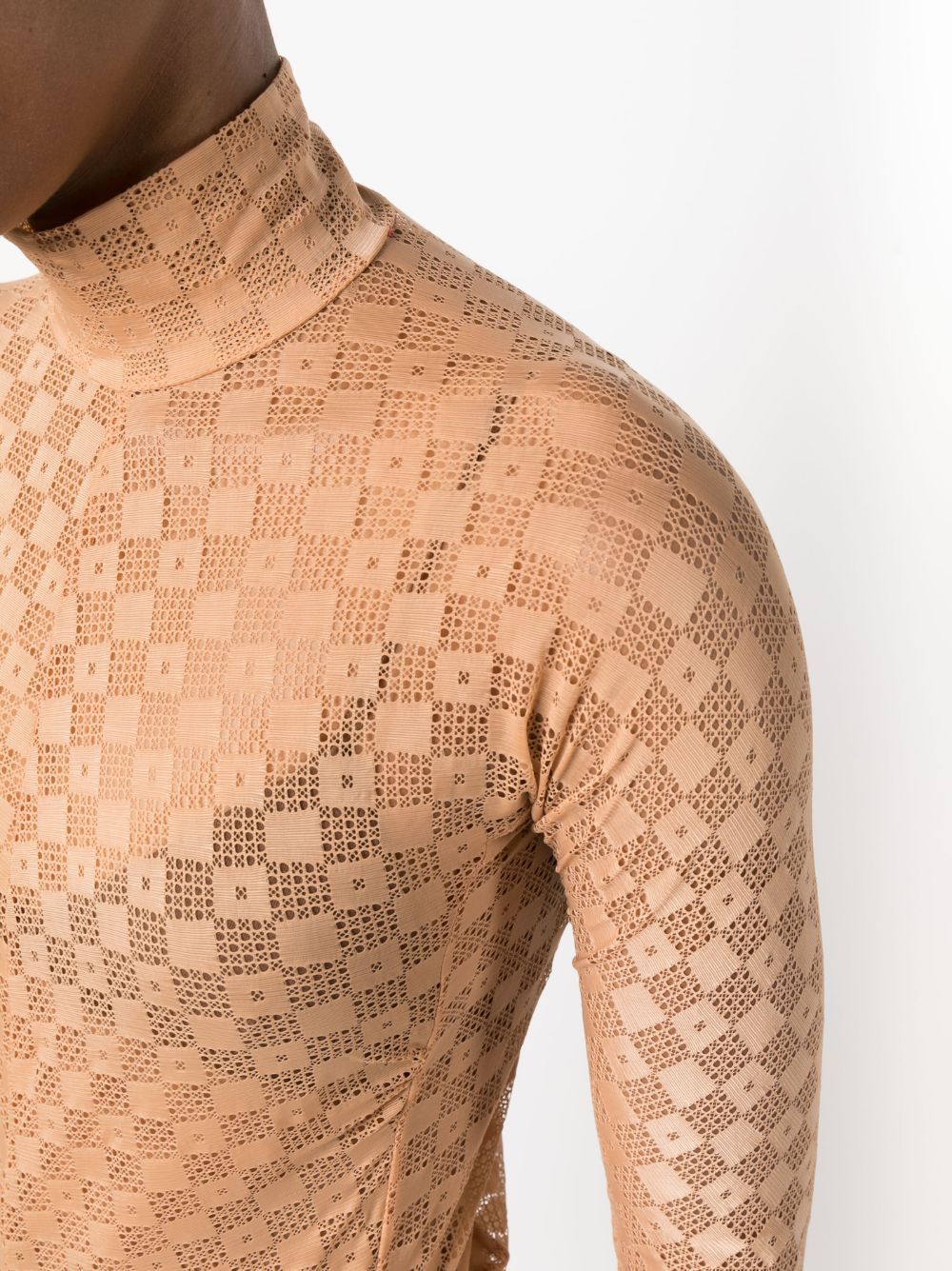 Shop Forte Forte Long Sleeved T-shirt In Nude