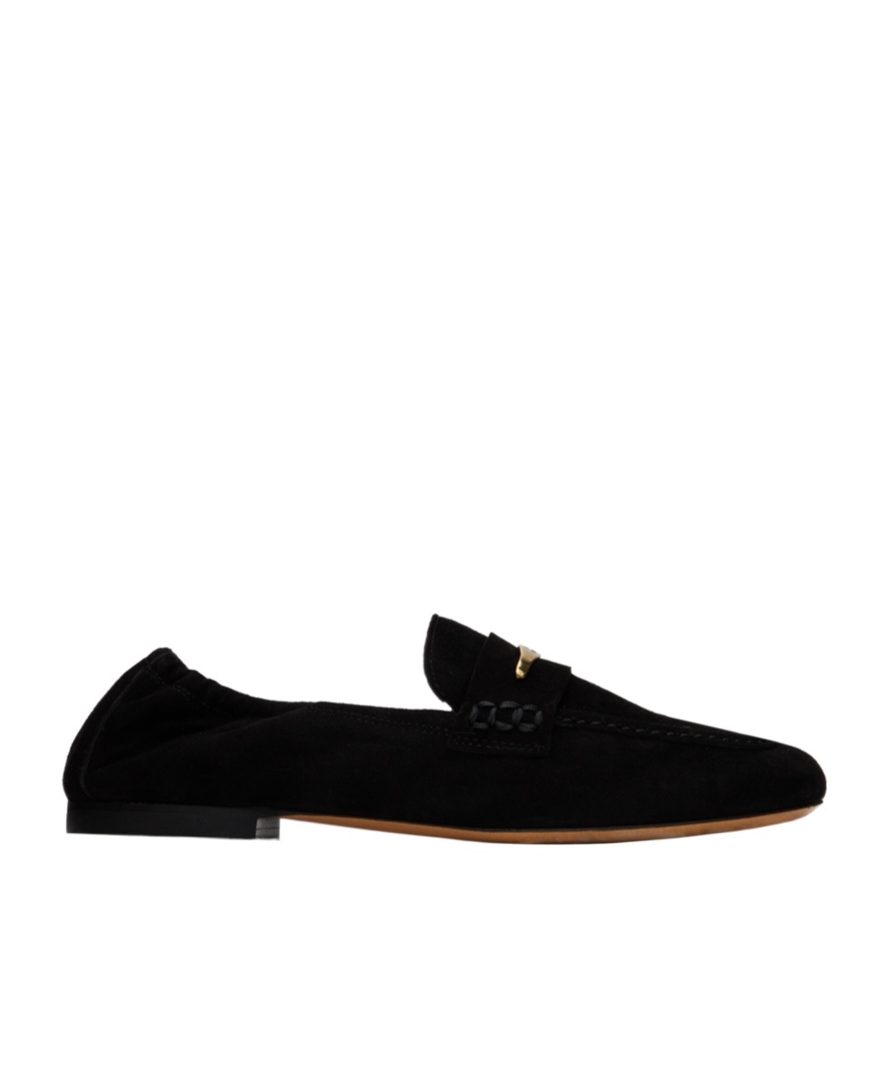 Isabel Marant Black Iseri Loafers In Black