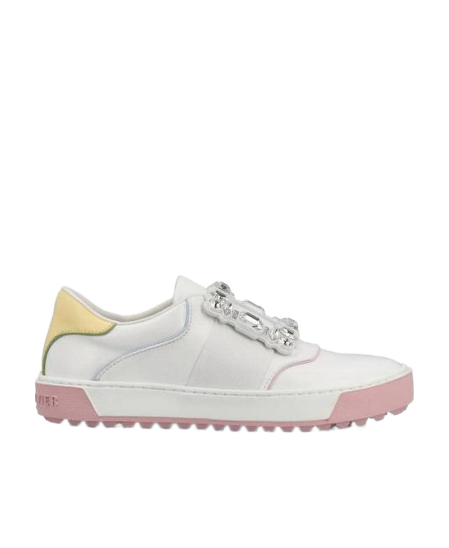 Roger Vivier Drill Button Sneakers In Multi