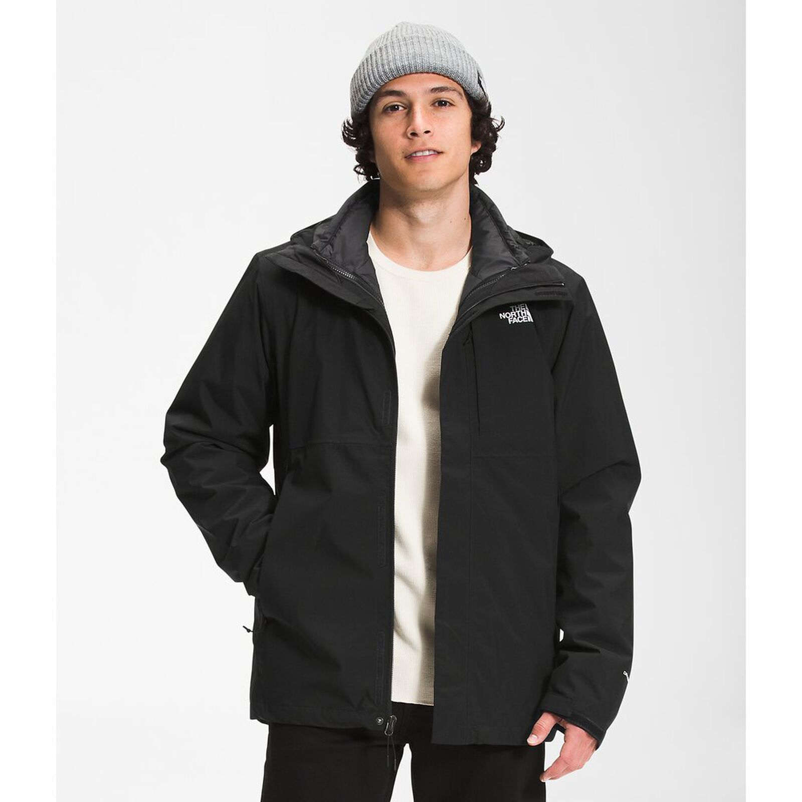 The North Face Carto Triclimate Jacket In Black