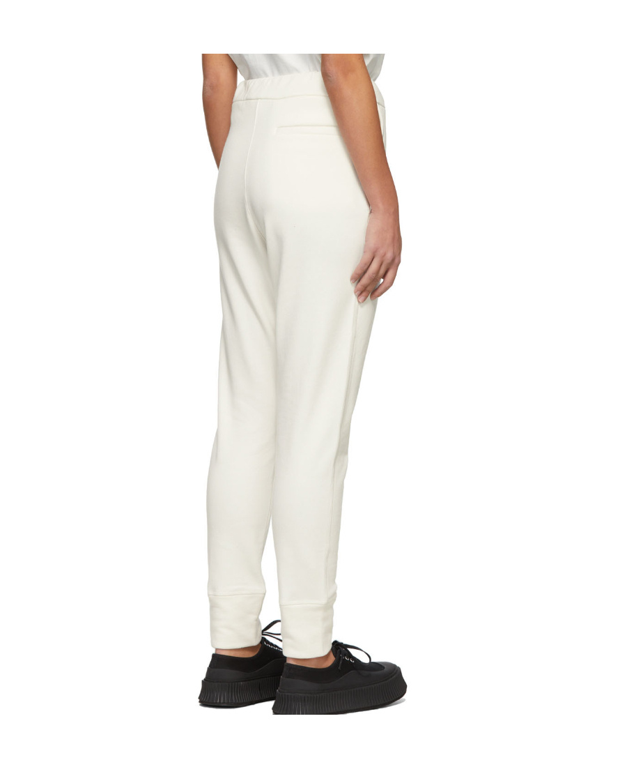 Jil Sander Tapered Track Pants In White