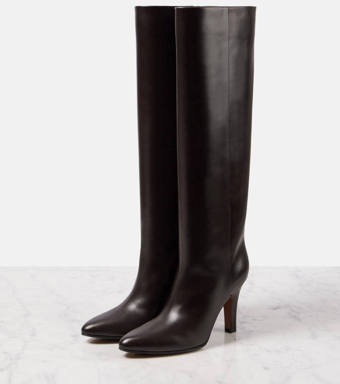 The Row Pointed-toe Boots In Brown