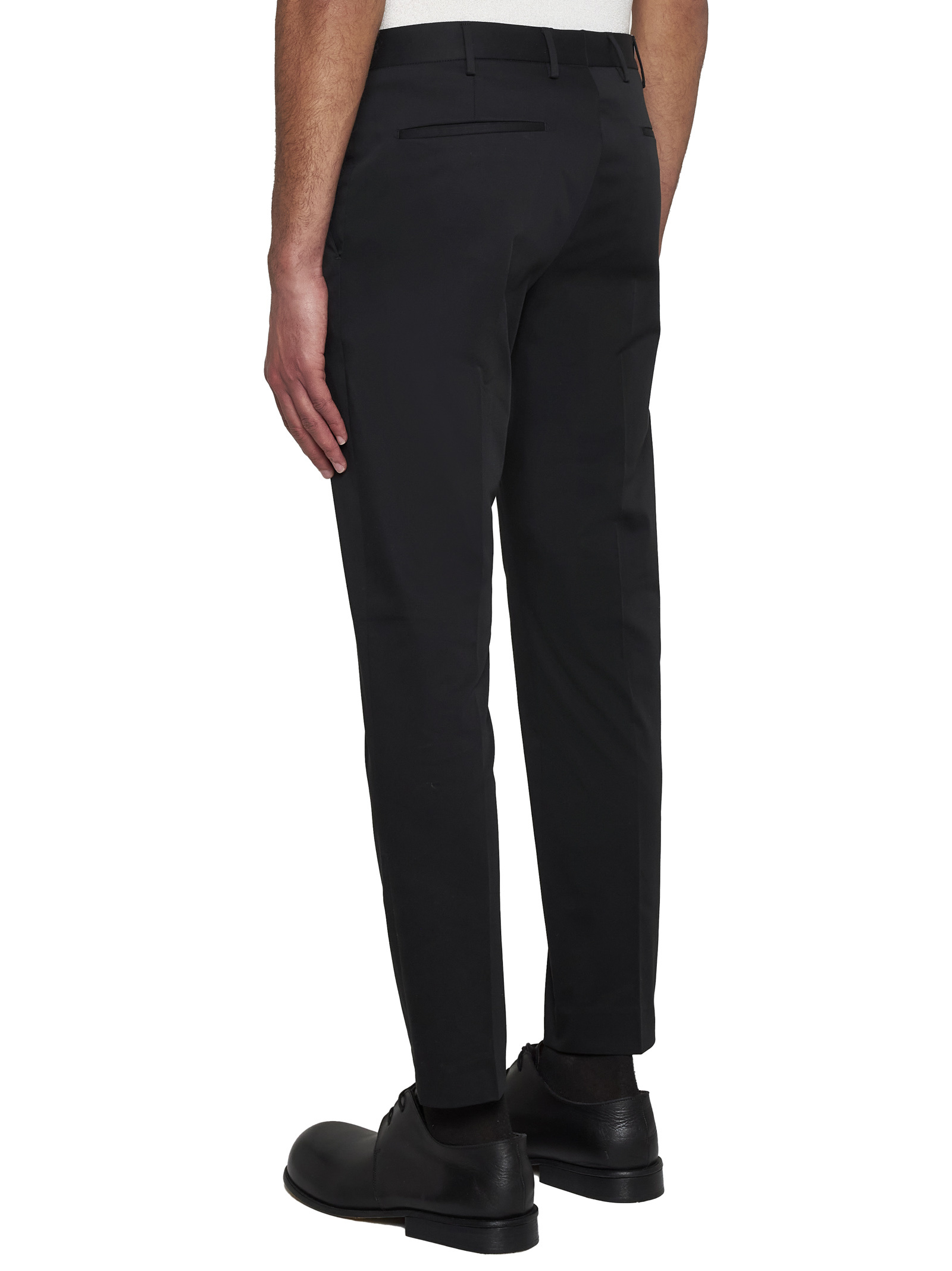 Pt Torino Dieci Skinny Fit Pants In Black
