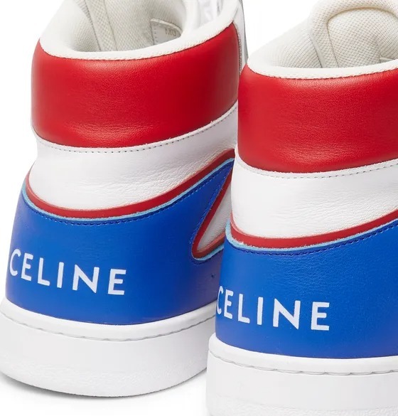 Celine 'z' Trainer Ct-01 High-top Casual Shoes In White