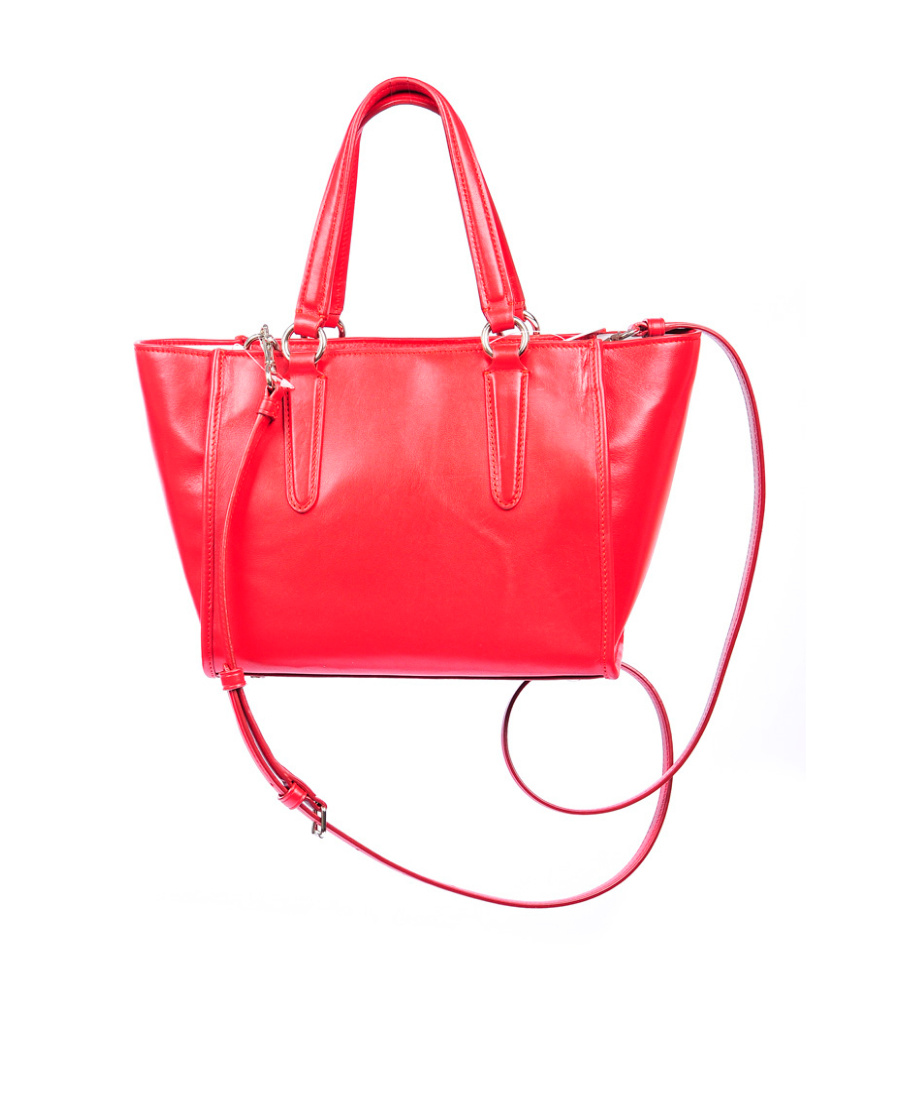Coach Logo Shoulder Bag In Red
