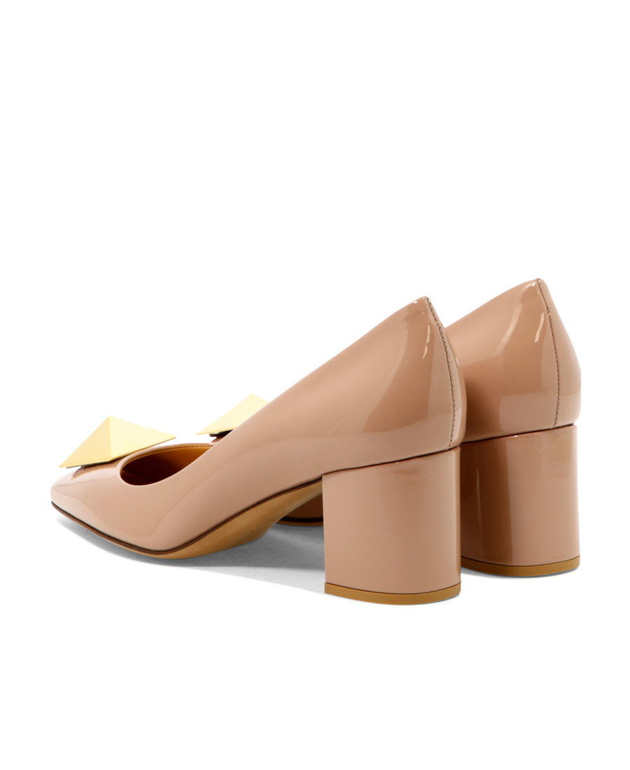 Valentino One Stud 60mm Pumps In Nude
