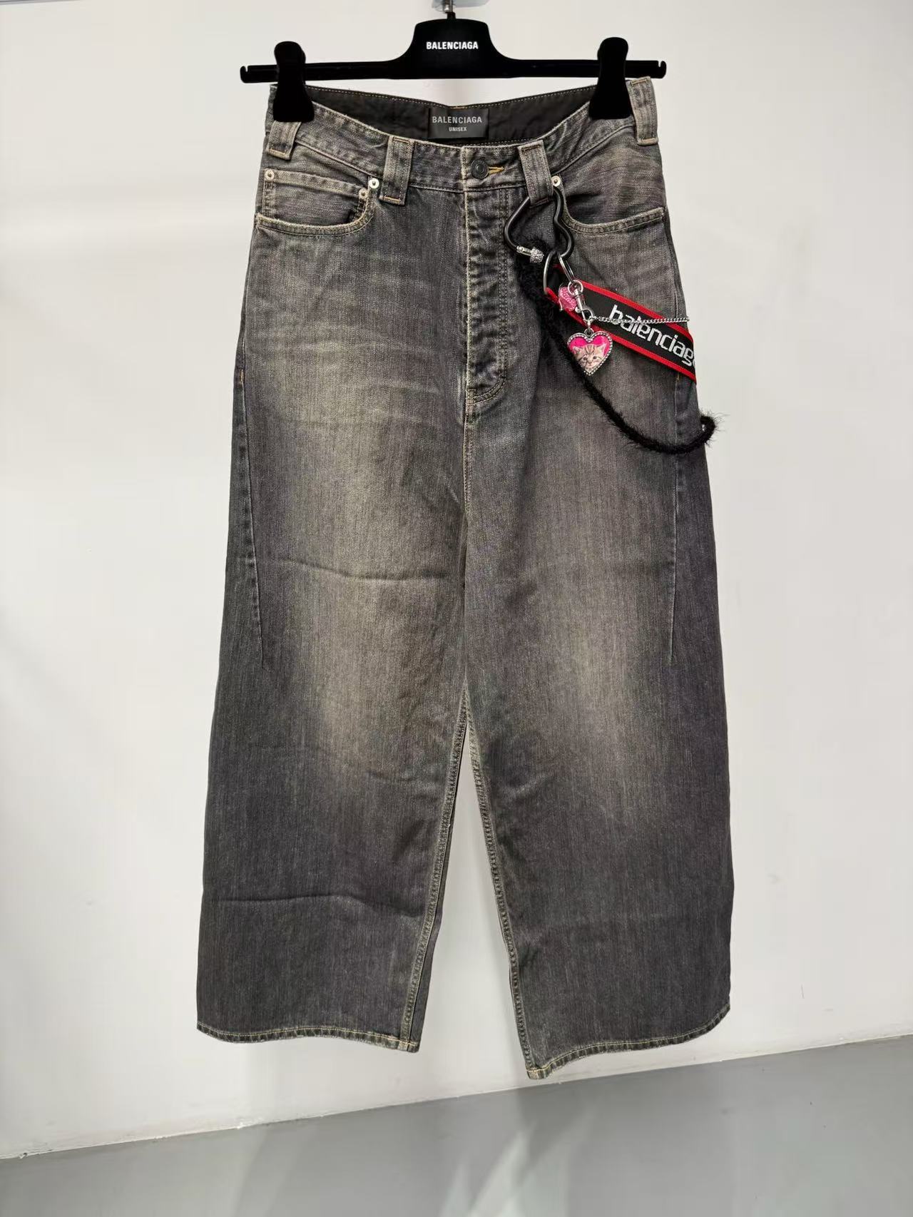 Balenciaga Charms Baggy Jeans
