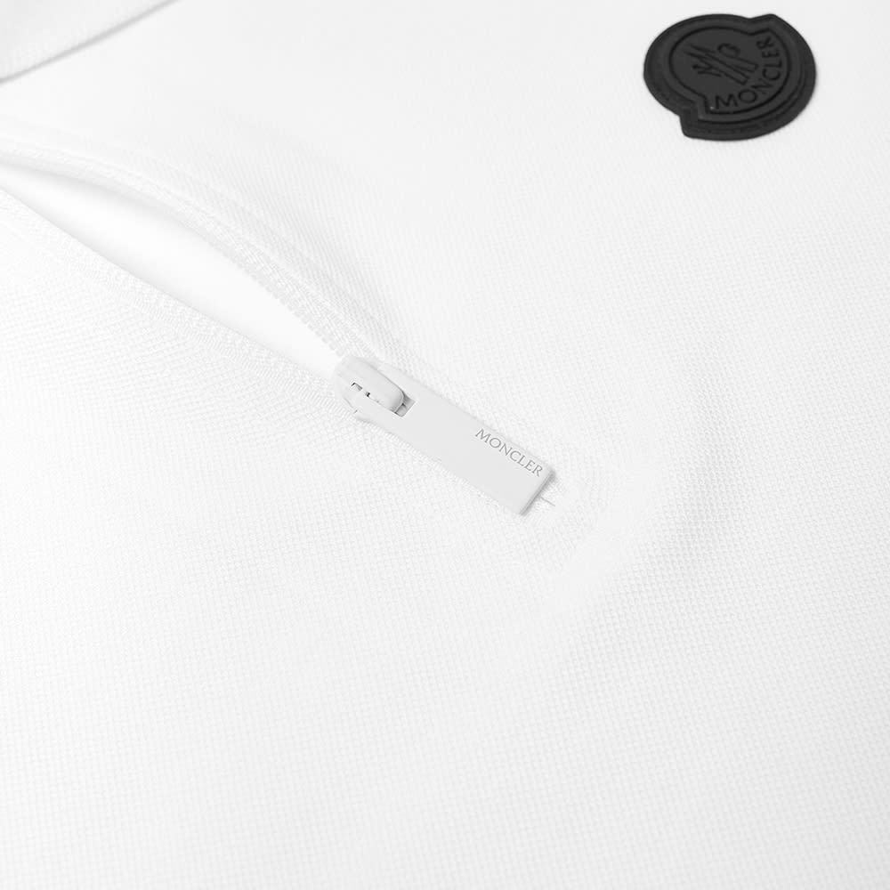 Moncler Classic Cotton Polo T-shirt In White