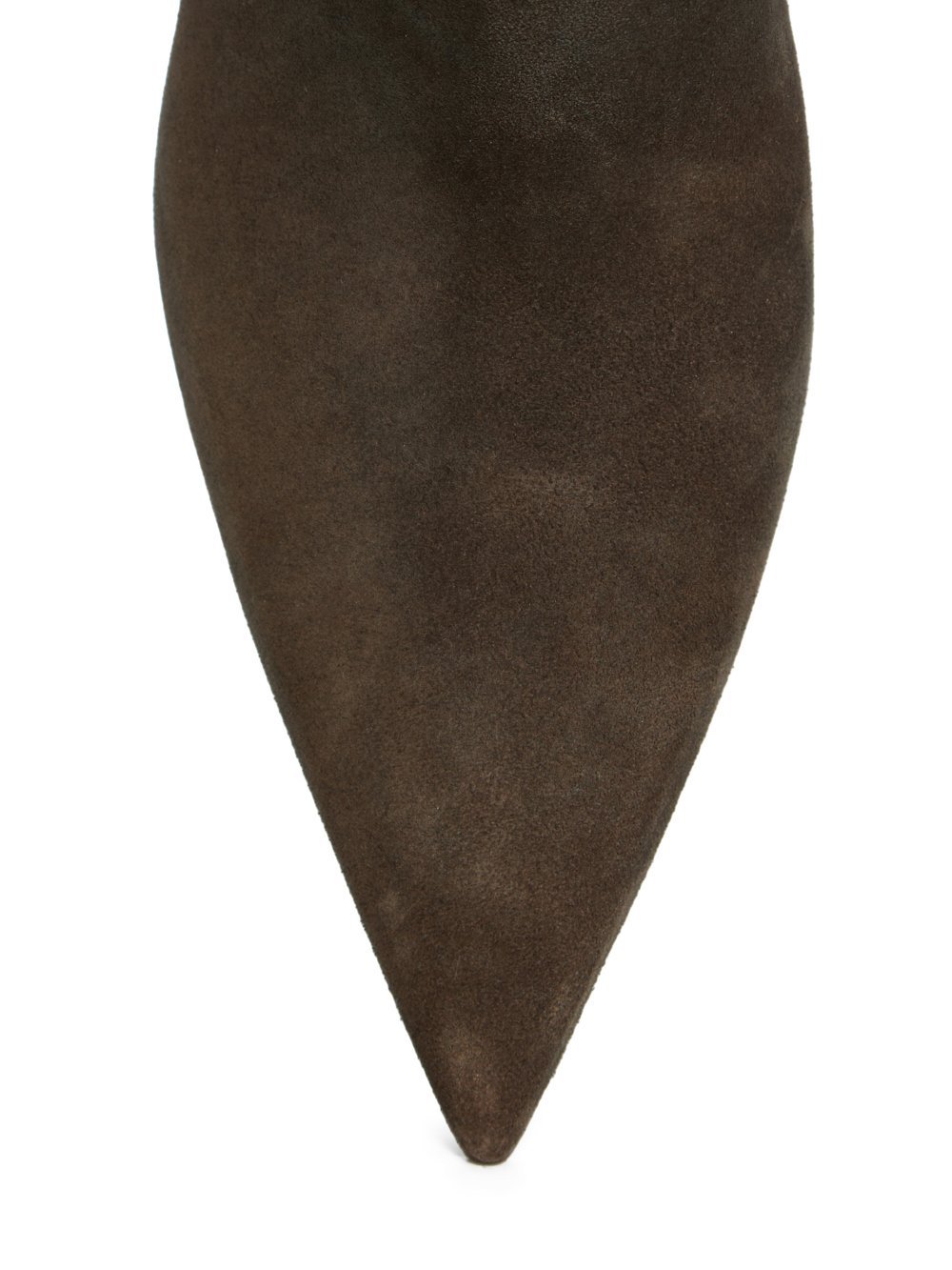 Rick Owens 80mm Sharp Ankle Boots In Brown