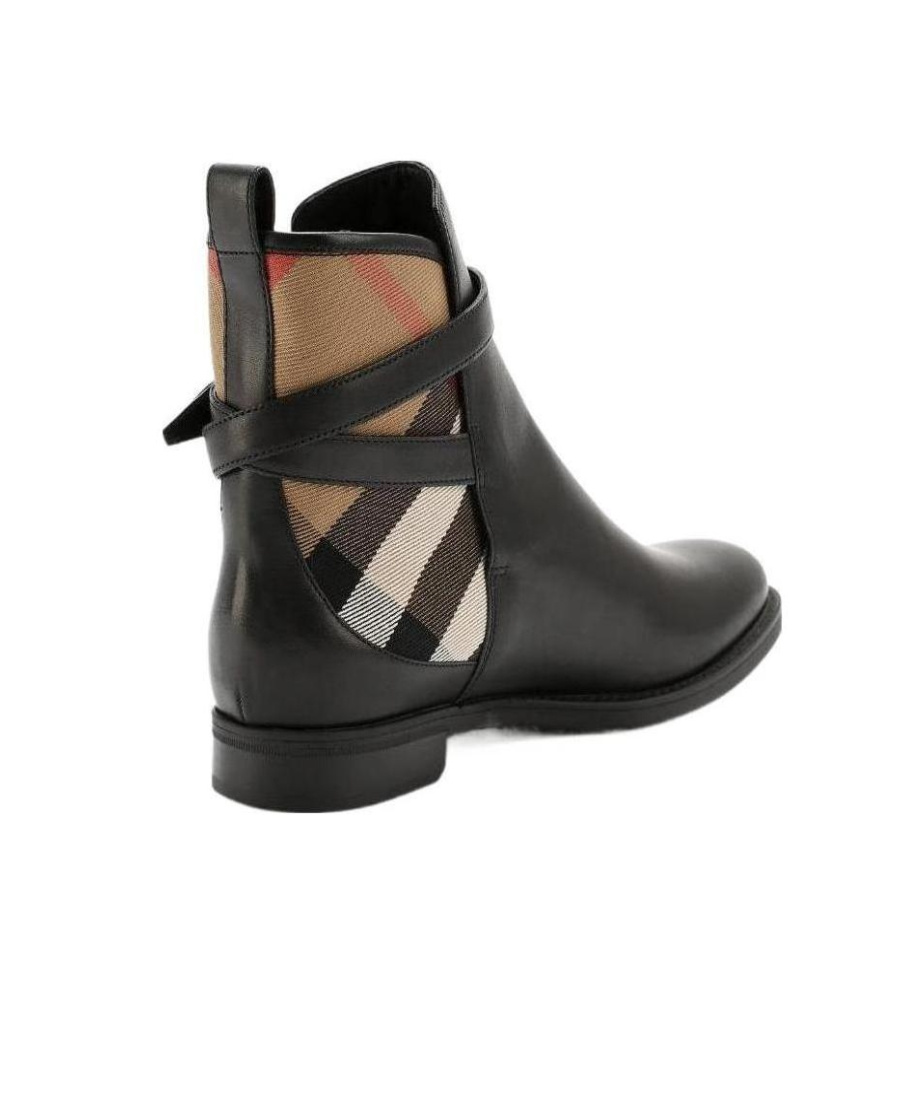 BURBERRY SHORT LOGO BOOTS