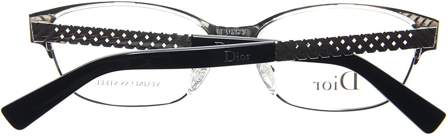 Dior Black Logo Flat Mirror In Black
