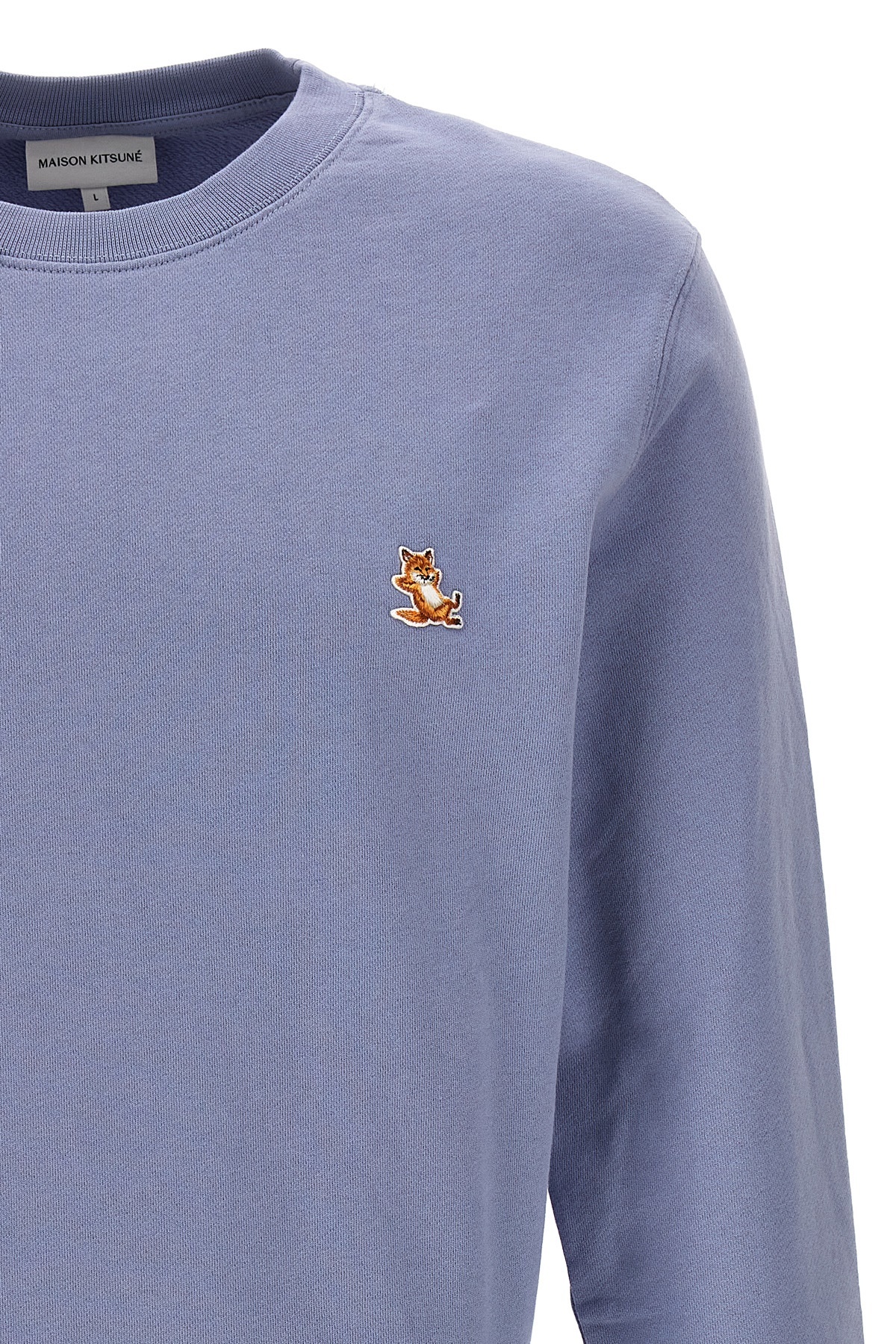 Maison Kitsuné Maison Kitsune 'chillax Fox' Sweatshirt In Blue