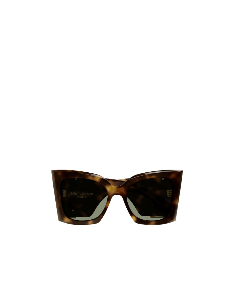 Saint Laurent Oversized Cat-eye Sunglasses In Black