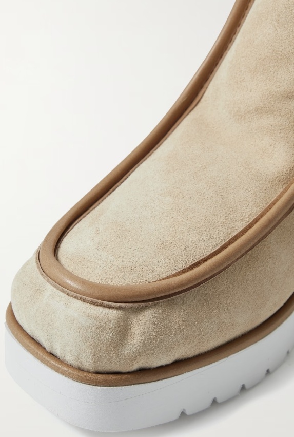 Gabriela Hearst Square Toe Ankle Boots In Brown