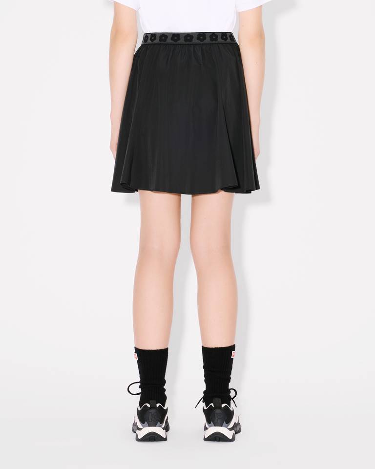 Kenzo Elastic Waist Skirt In Black