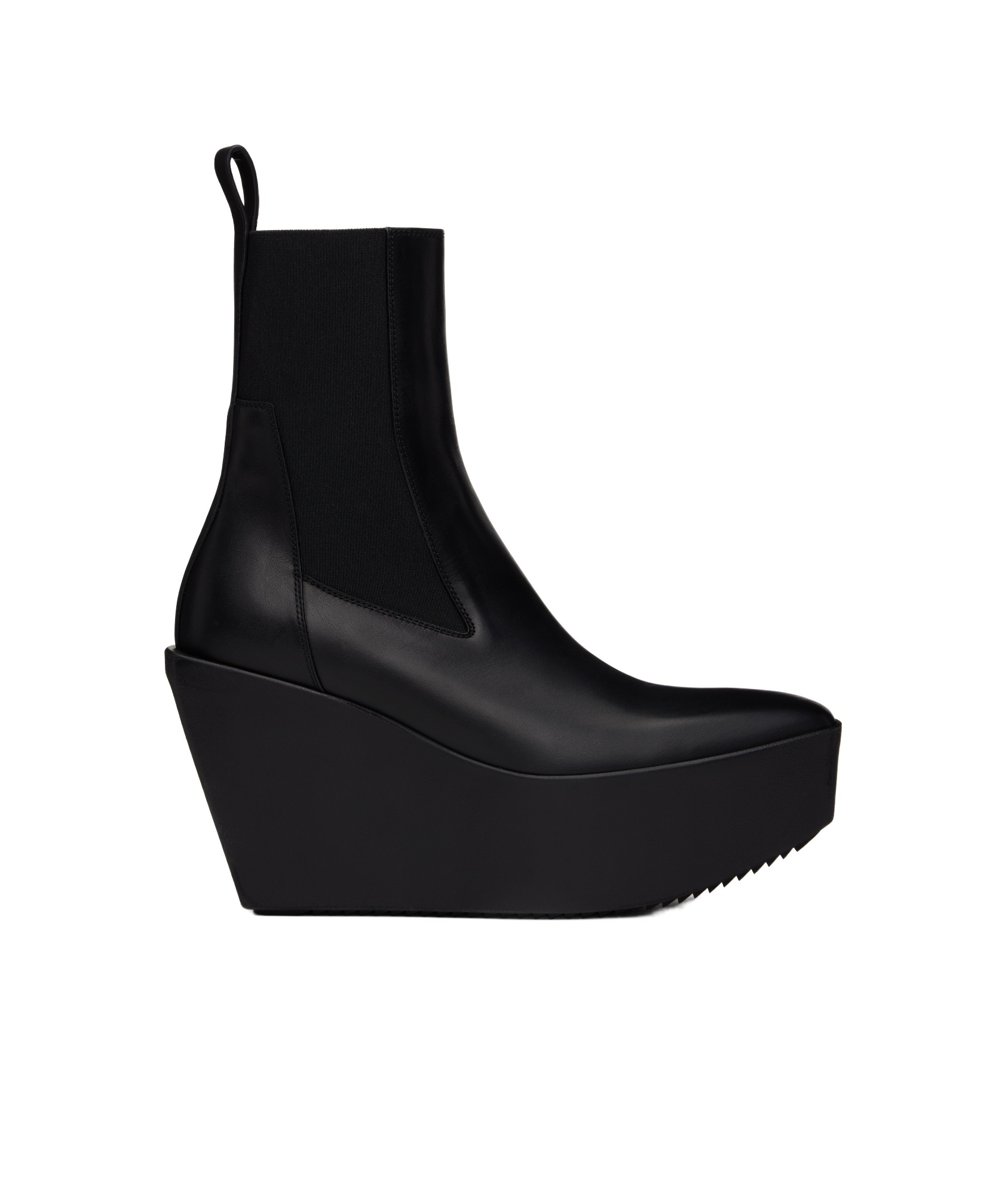 Rick Owens Chelsea Boots In Black
