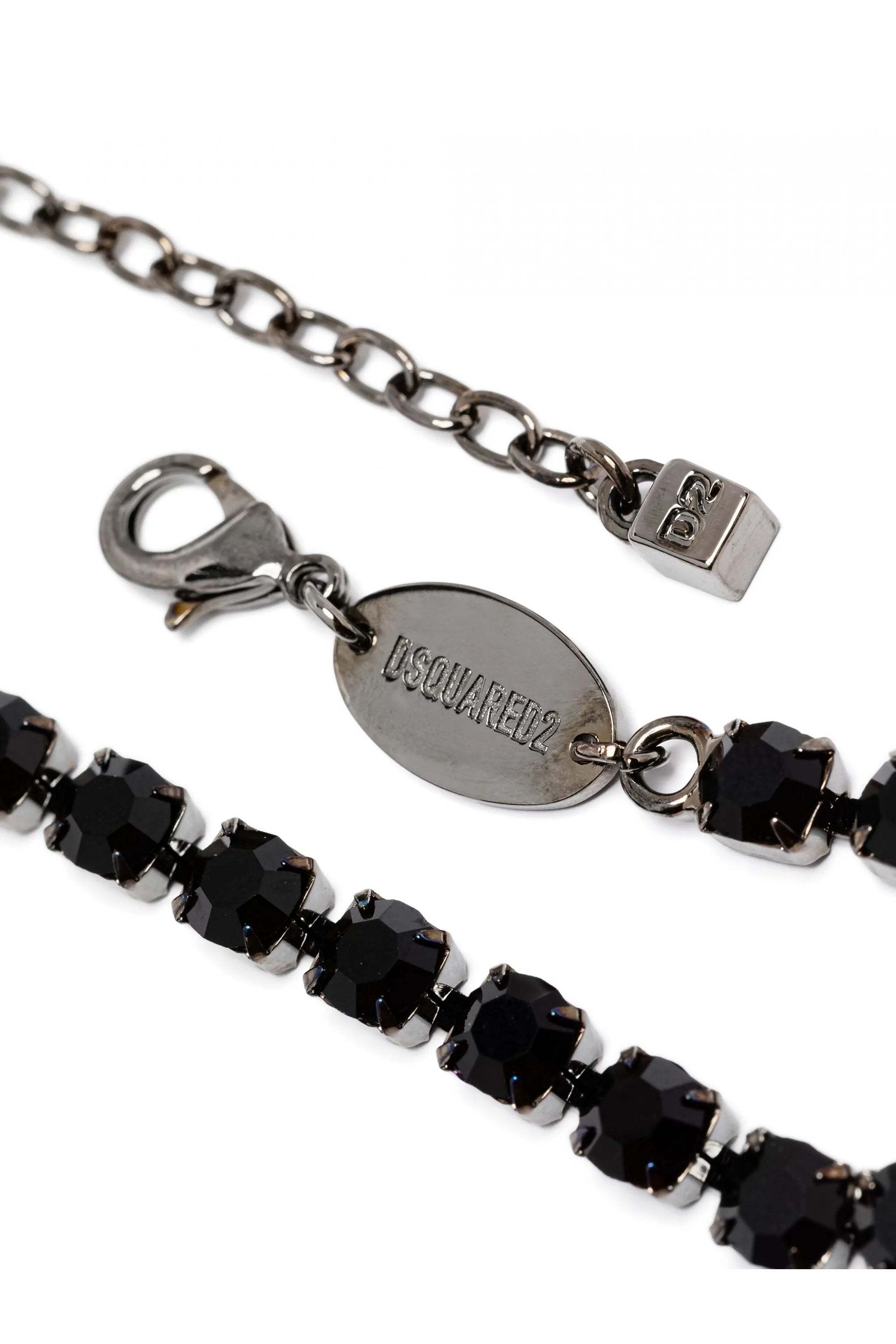 Dsquared2 Armband Mit Kristallen In Black