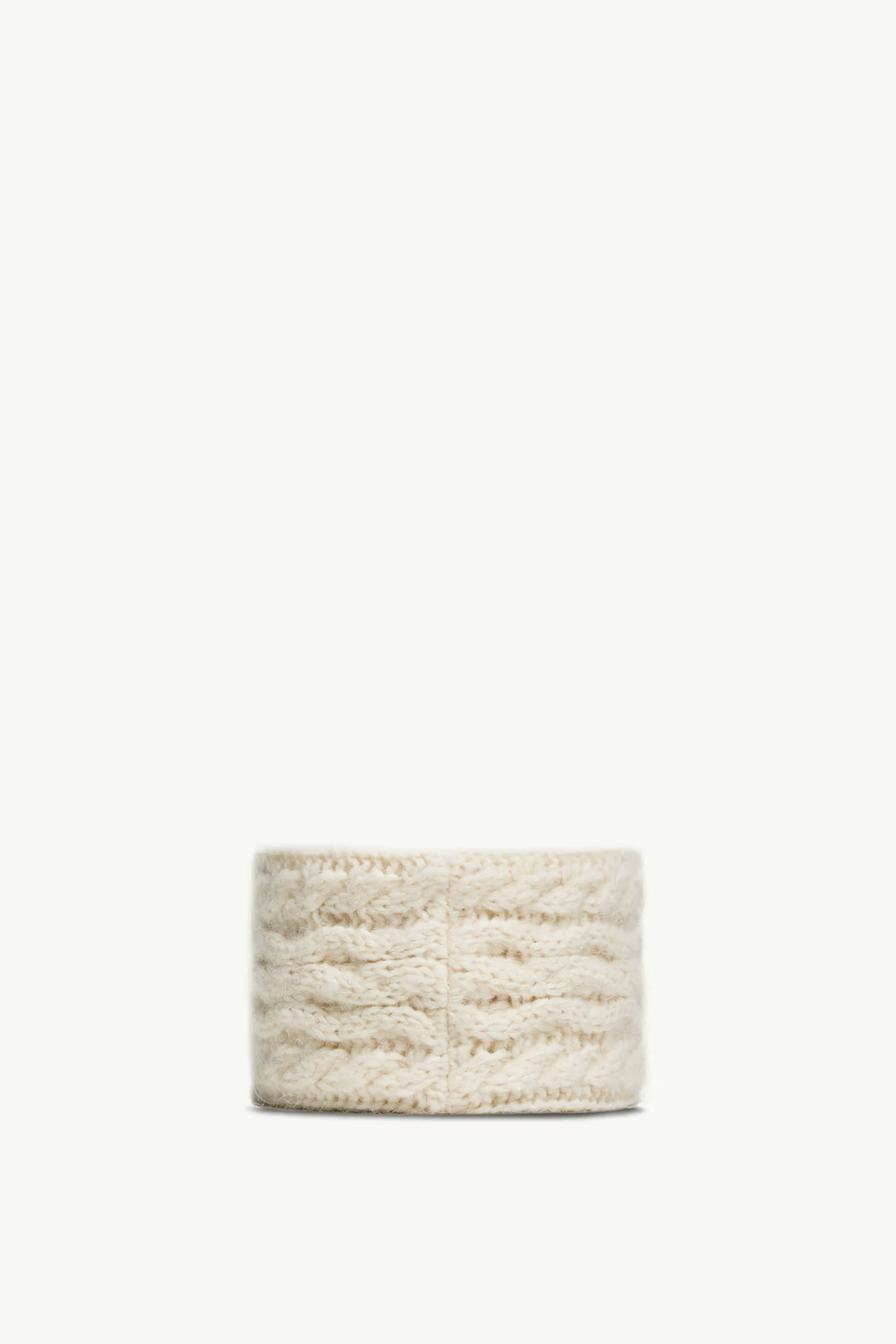 Moncler Alpaca Blend Headband In Neutral