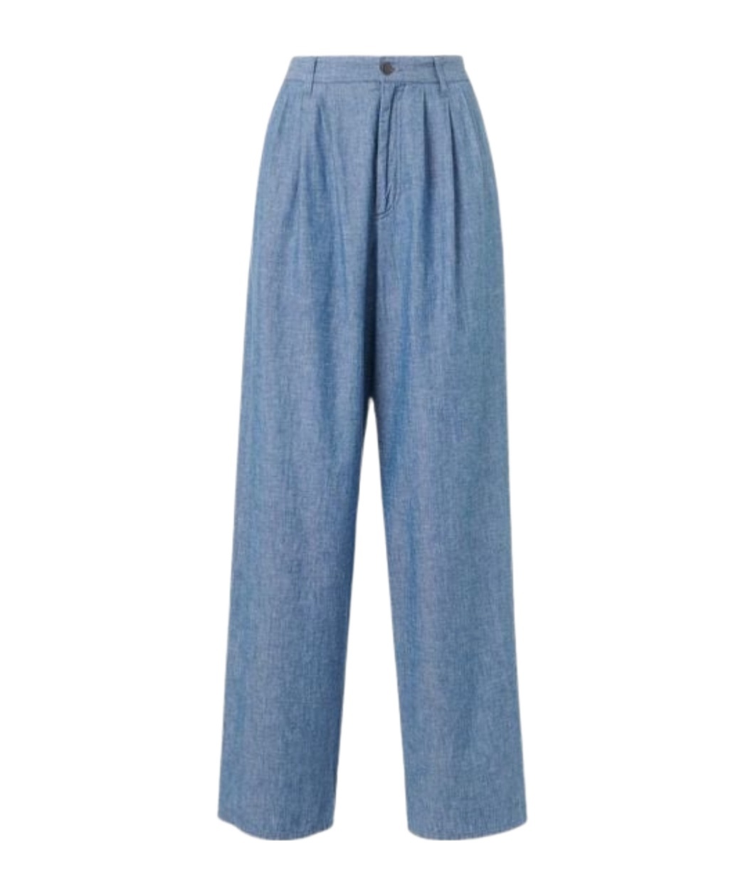 The Row Belt Loop Casual Pants In Blue