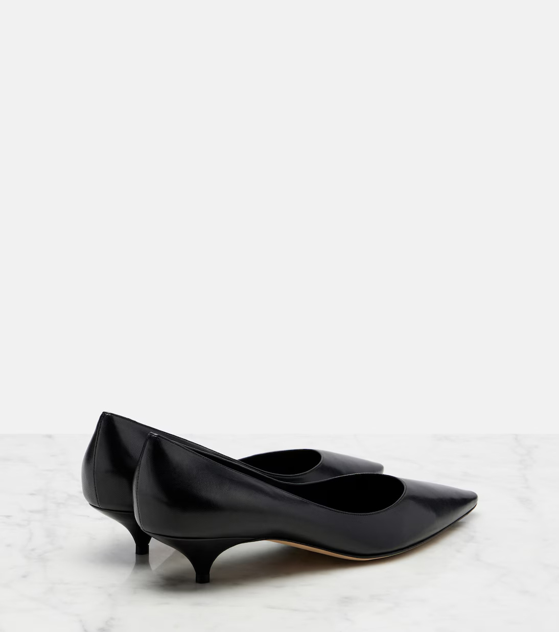 The Row Pointed High Heels In Black