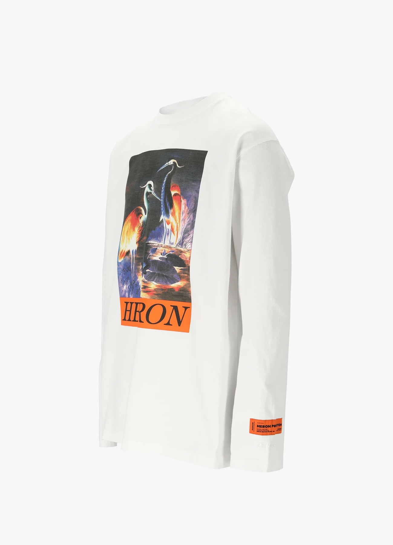 Heron Preston Logo Details T-shirt In White