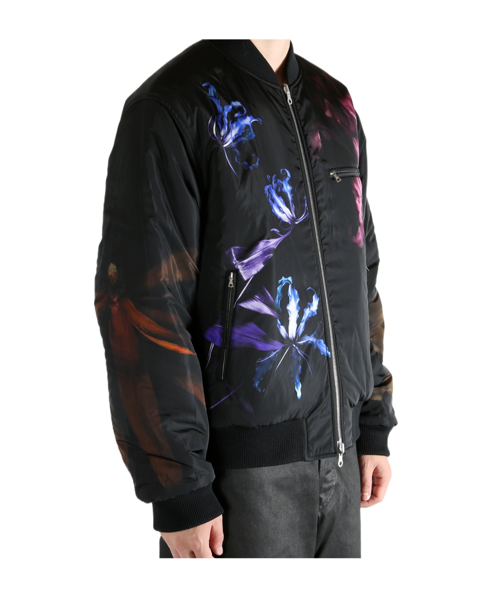 Dries Van Noten Long-sleeved Casual Jacket In Multi