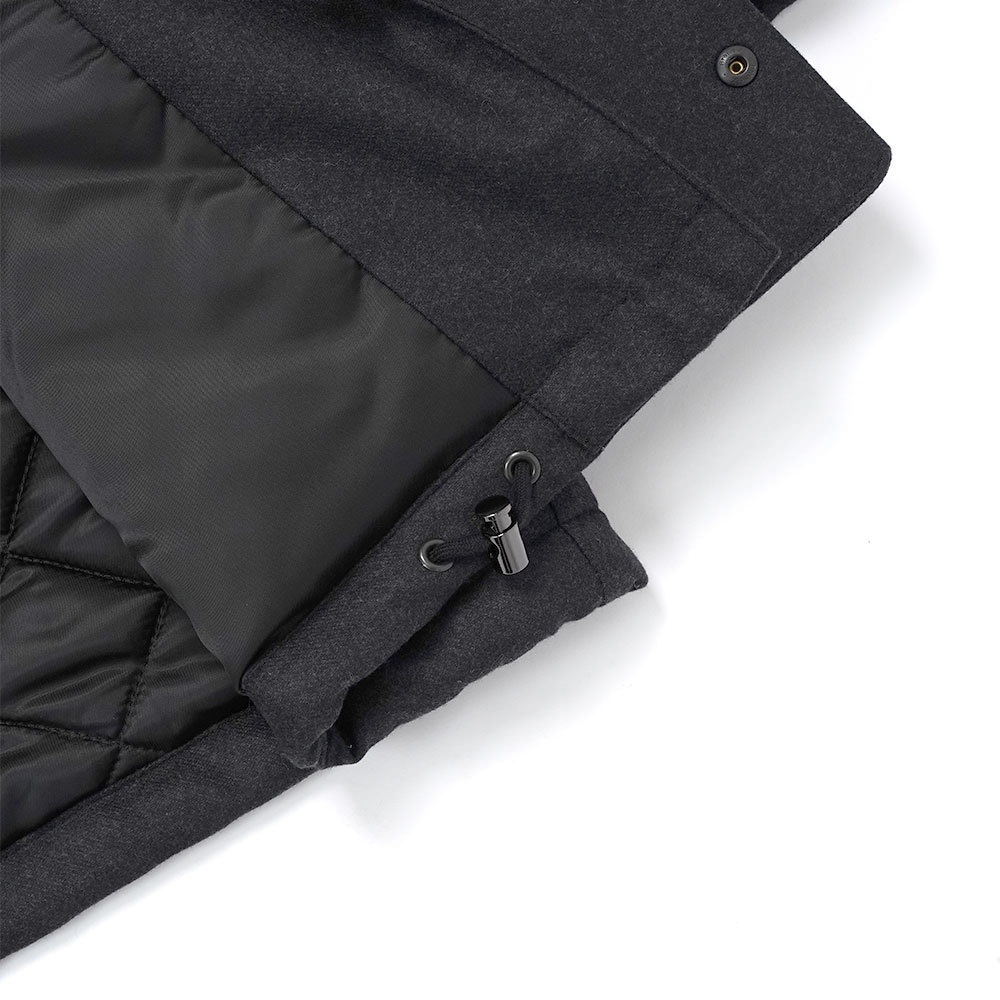 Auralee Long Sleeve Jacket In Gray