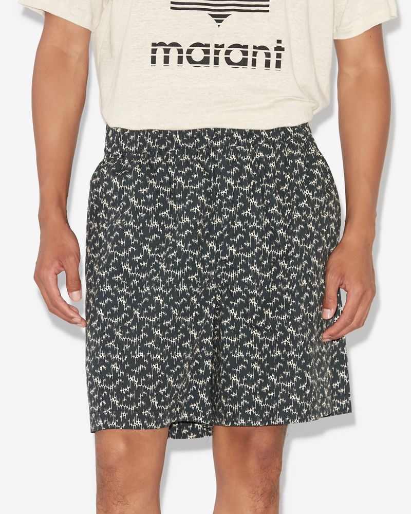 Isabel Marant Black Vataya Shorts In Black