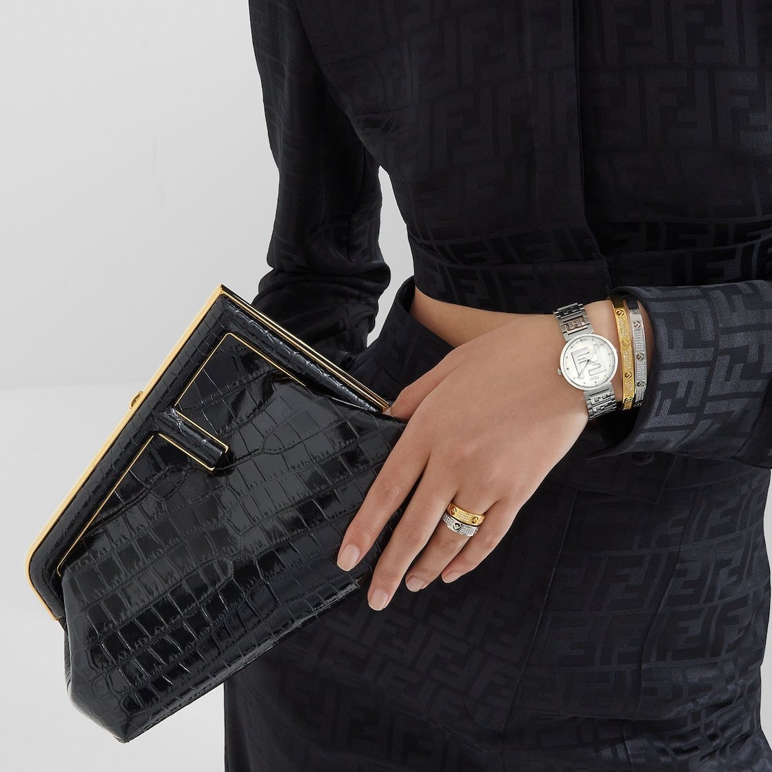 Fendi Gold-coloured Ring In Gold