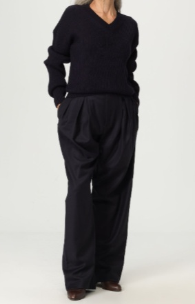 Barena Venezia Barena Patalone Pestrin Flan Clothing In Black