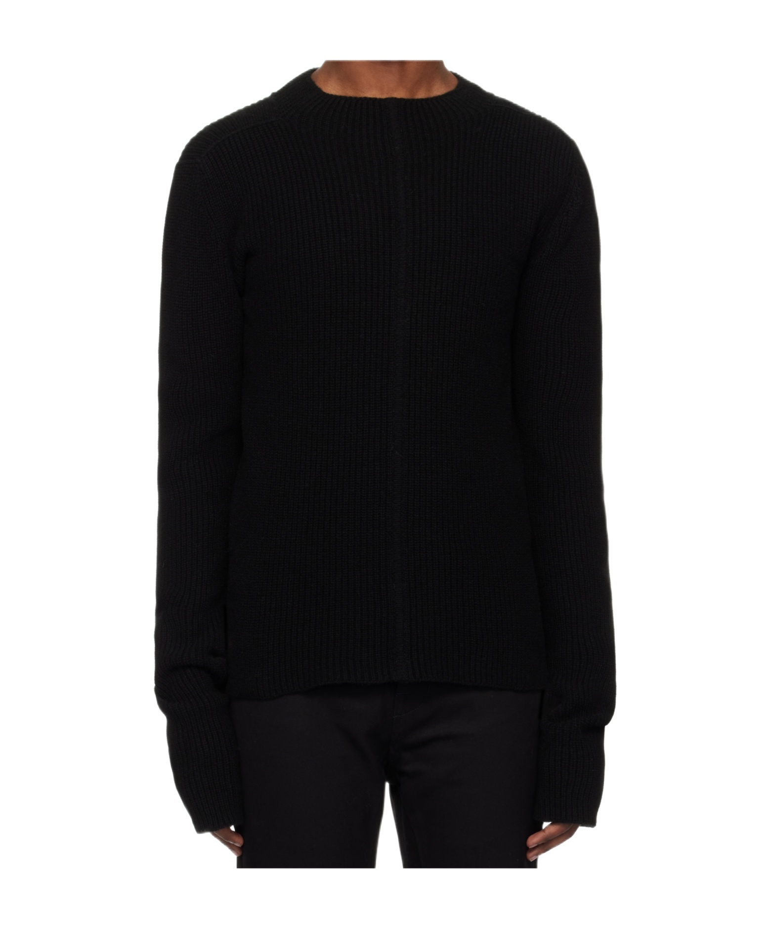 Rick Owens Headon Sweater In Black