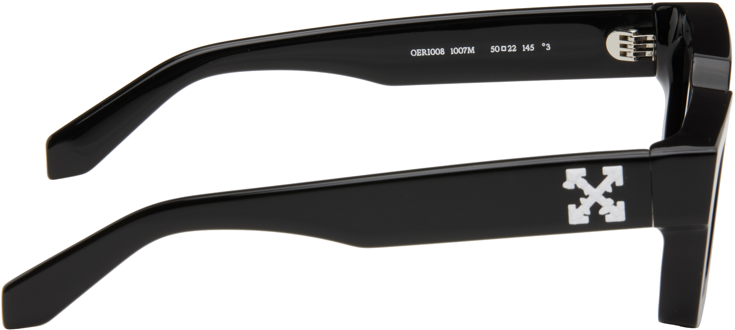 Off-white Black Silverstone Sunglasses In Black