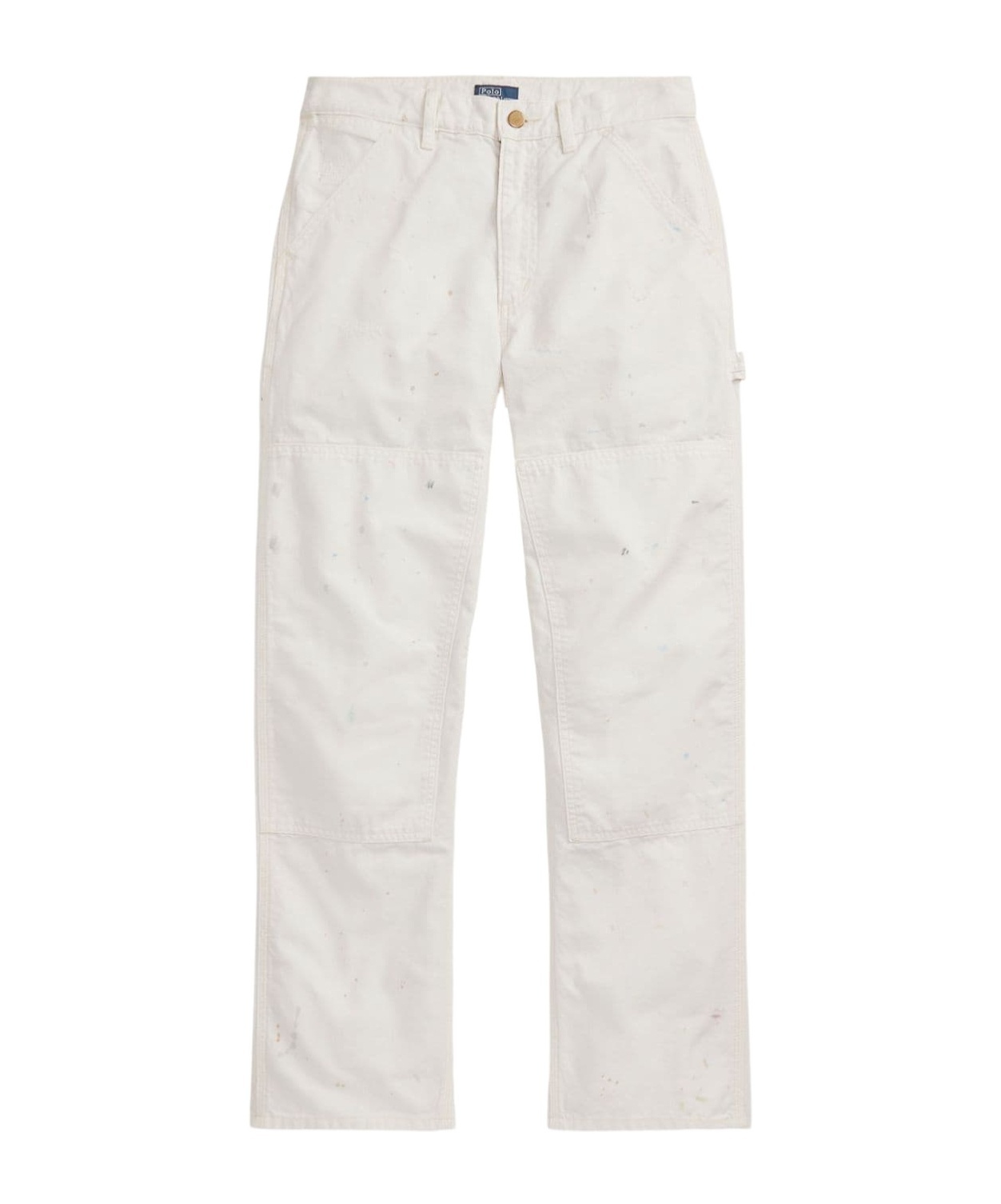 POLO RALPH LAUREN MID-RISE STRAIGHT-LEG TROUSERS 