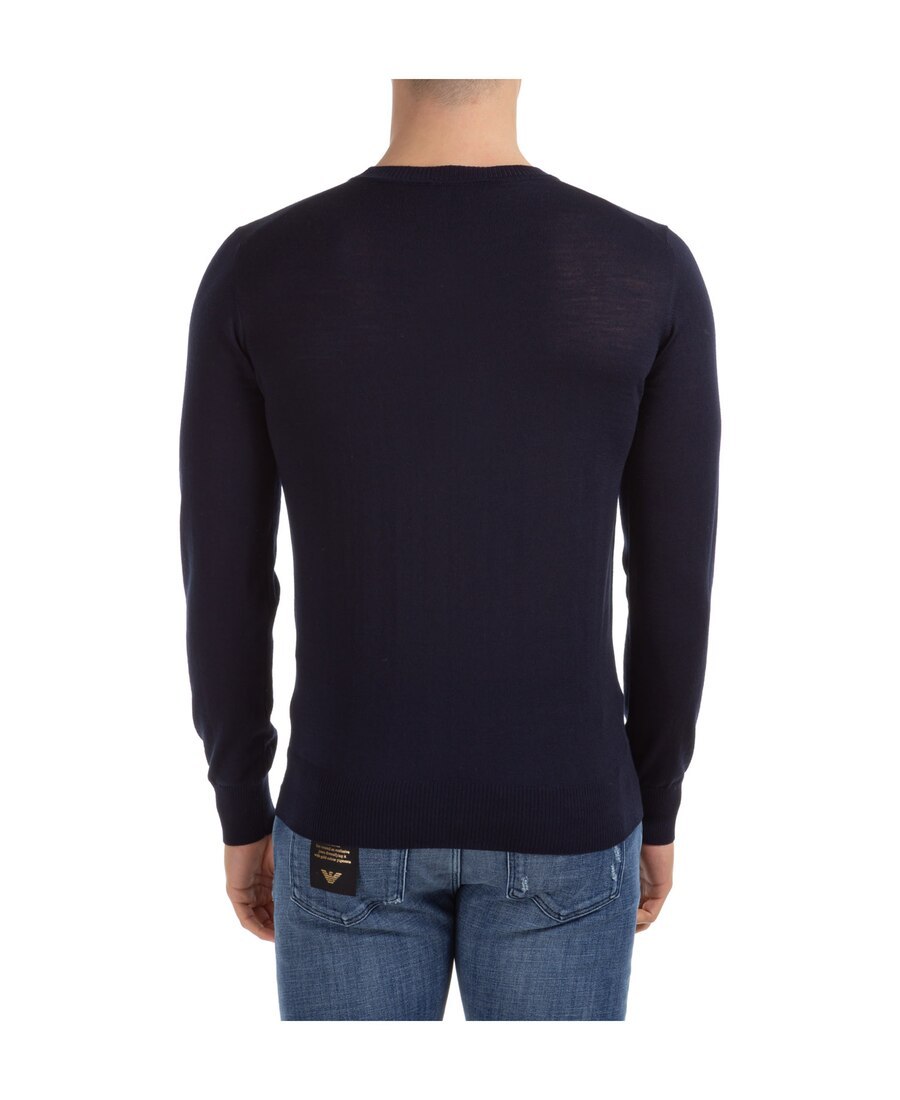 EMPORIO ARMANI EMPORIO ARMANI CREWNECK KNITTED JUMPER