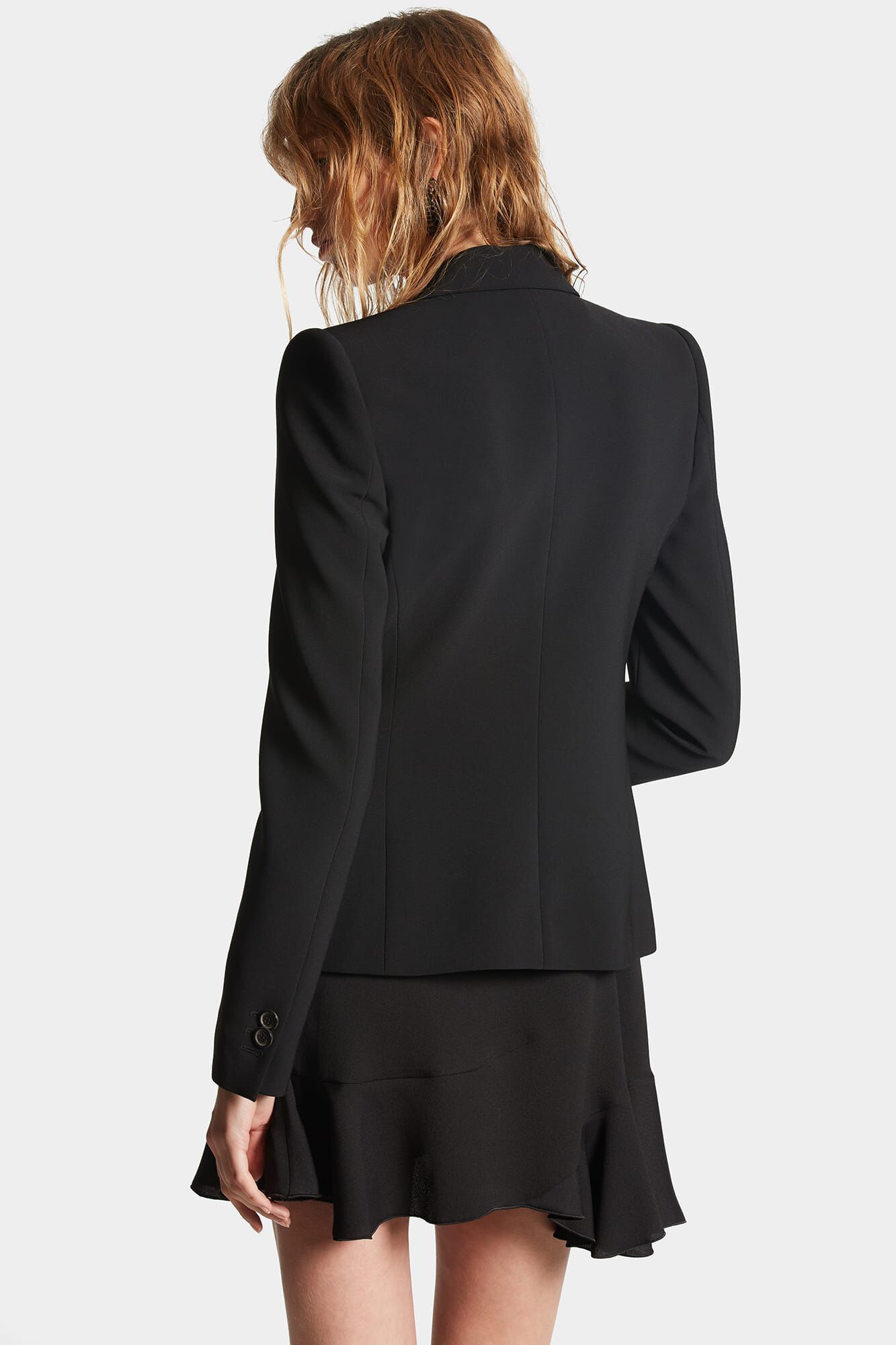 Dsquared2 24/7 Single-breasted Blazer In Black
