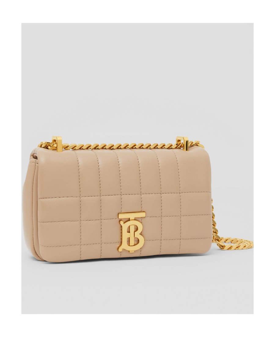 Burberry Lola Small Shoulder Bag In Nude