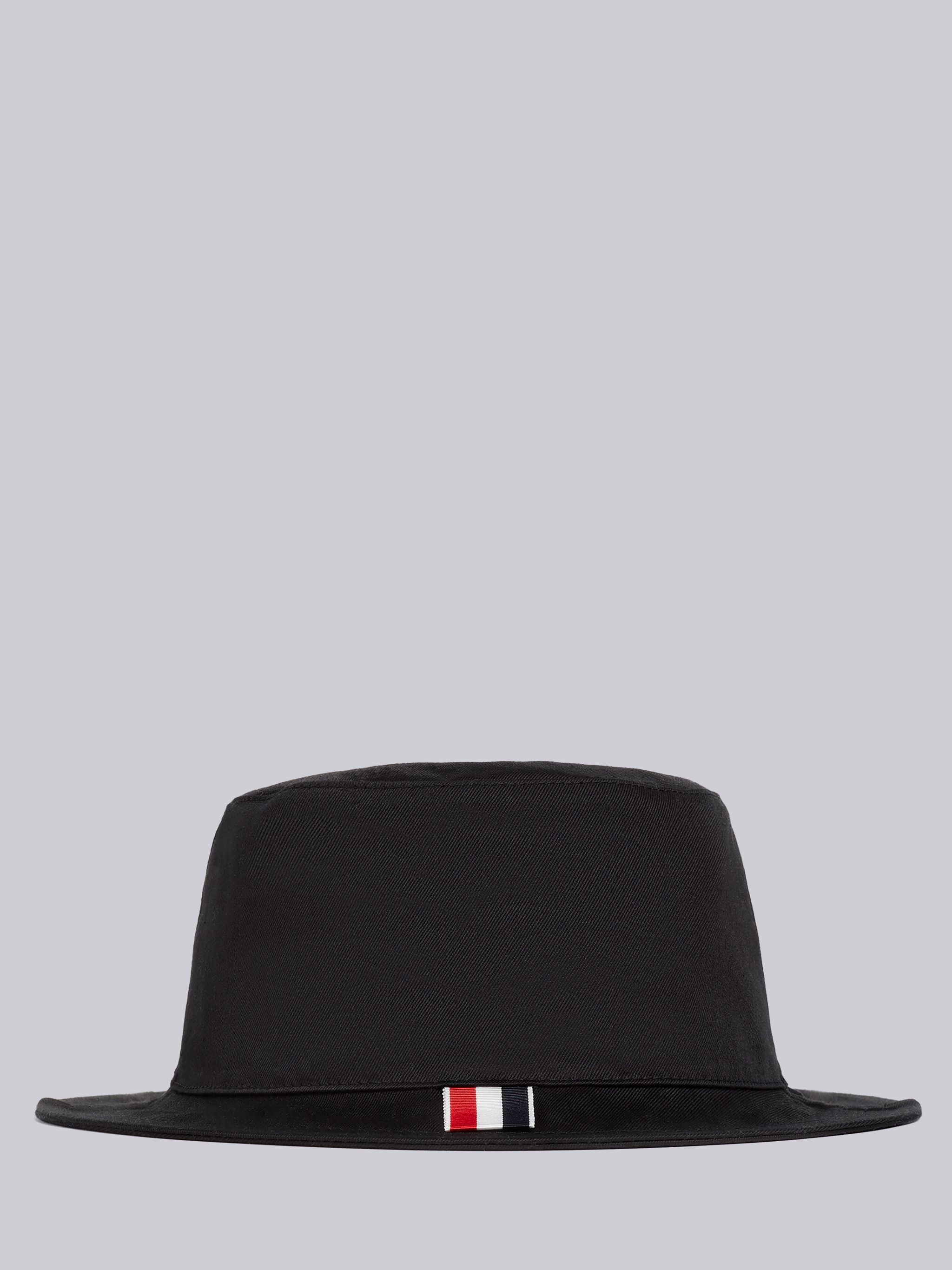 Thom Browne Icon Embroidered Bucket Hat In Black
