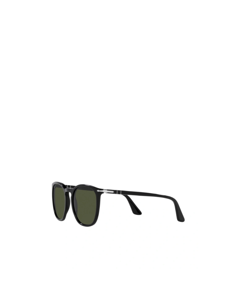 Persol Rectangle-frame Sunglasses In Green