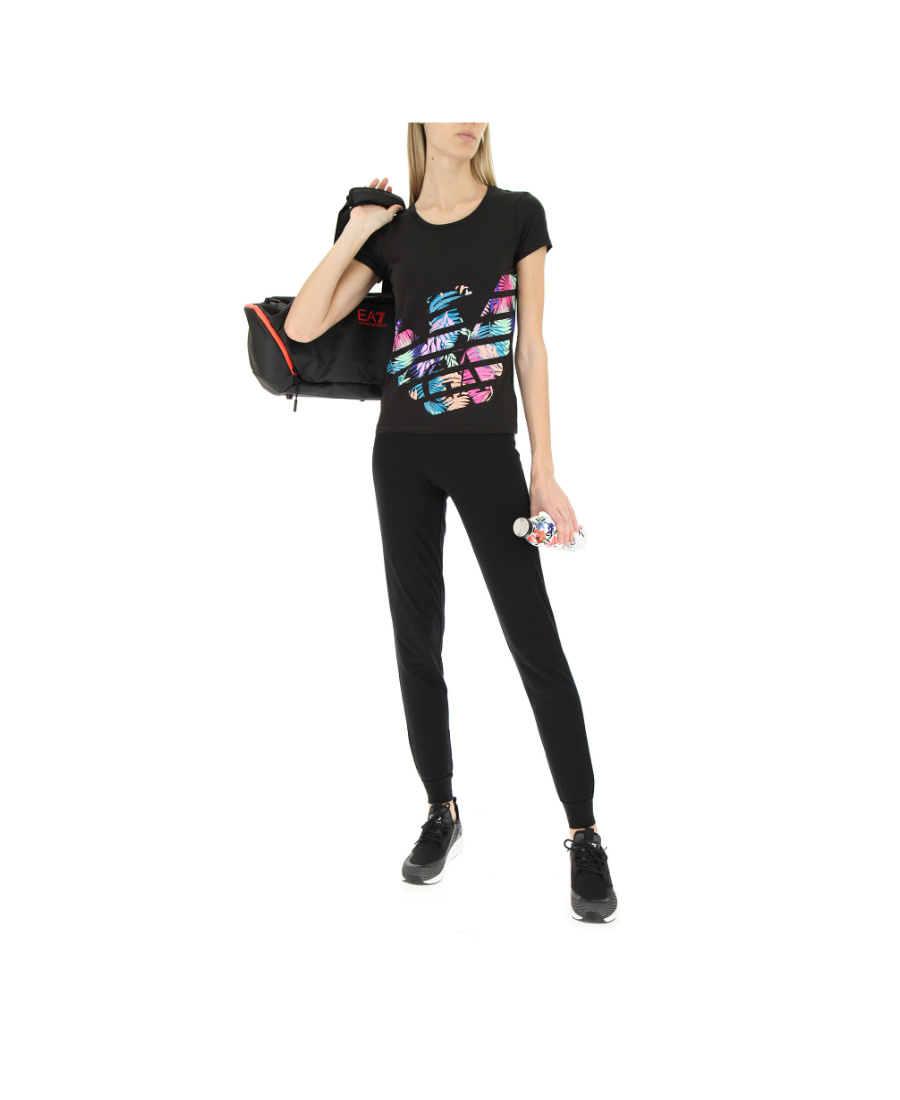 EA7 LOGO PRINTED T-SHIRT 