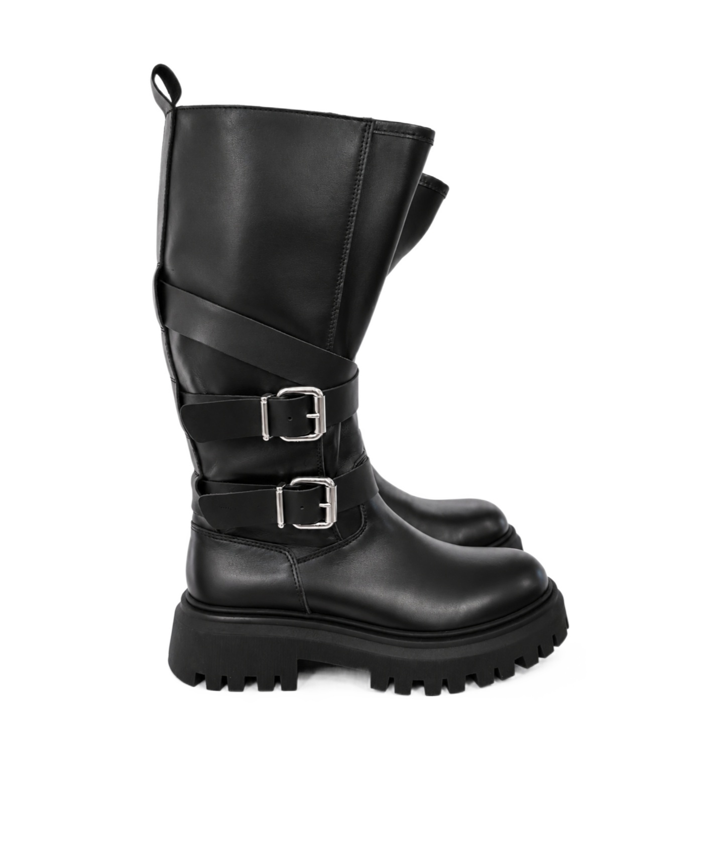Andrea Montelpare Round-toe Boots In Black