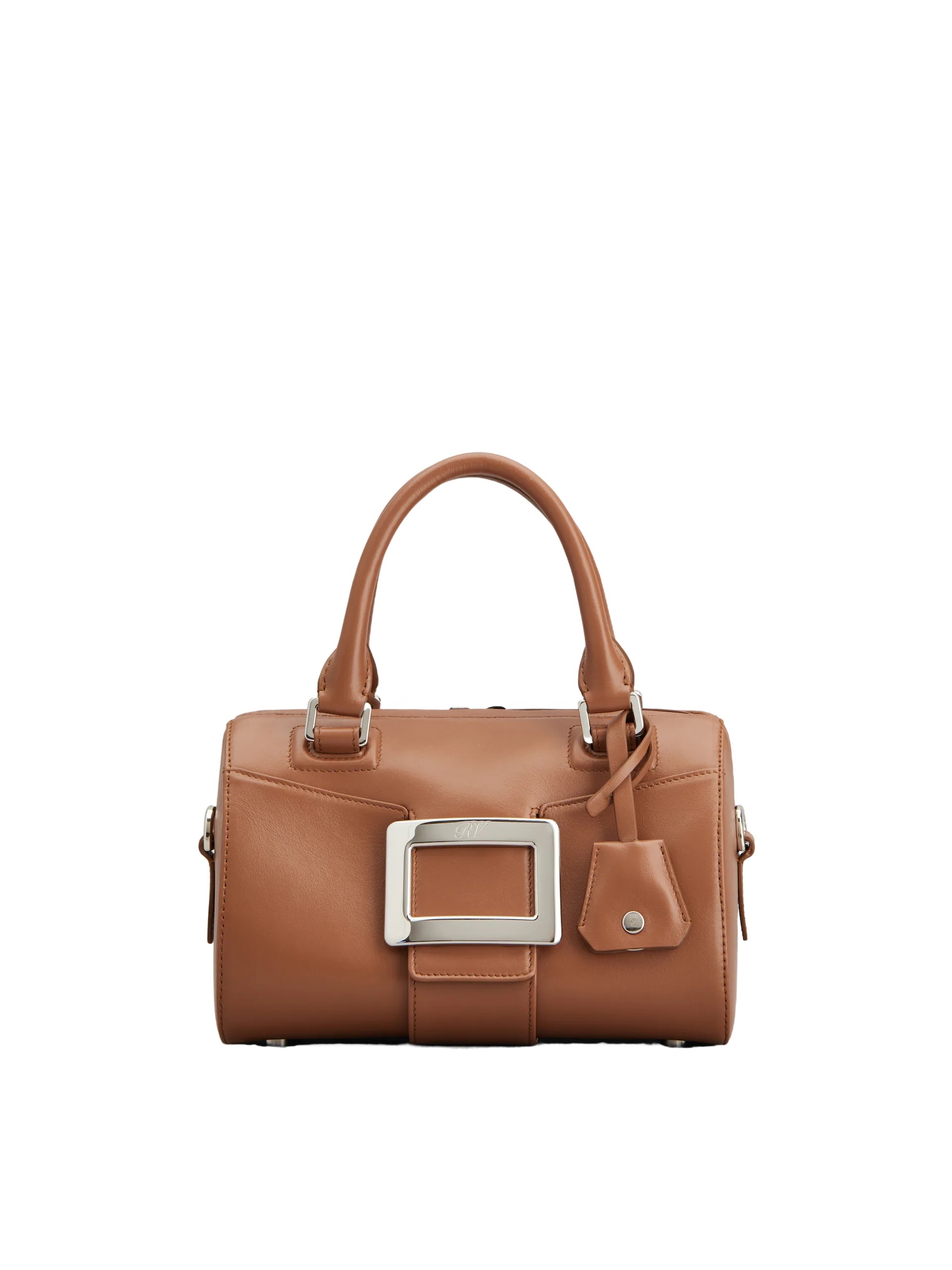 Roger Vivier Women's Belle Vivier Bowling Bag In Pink