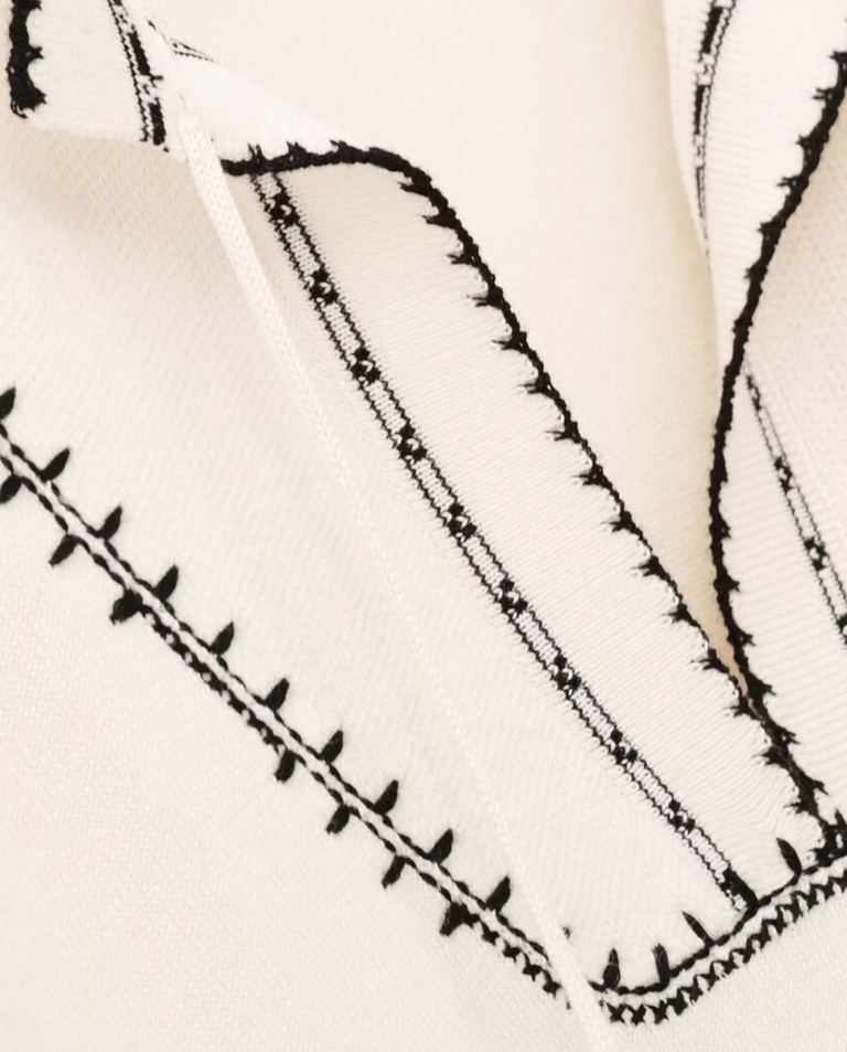 Bash Drawstring Collar Sweater